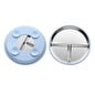 Stainless Steel Plate With Silicone Suction